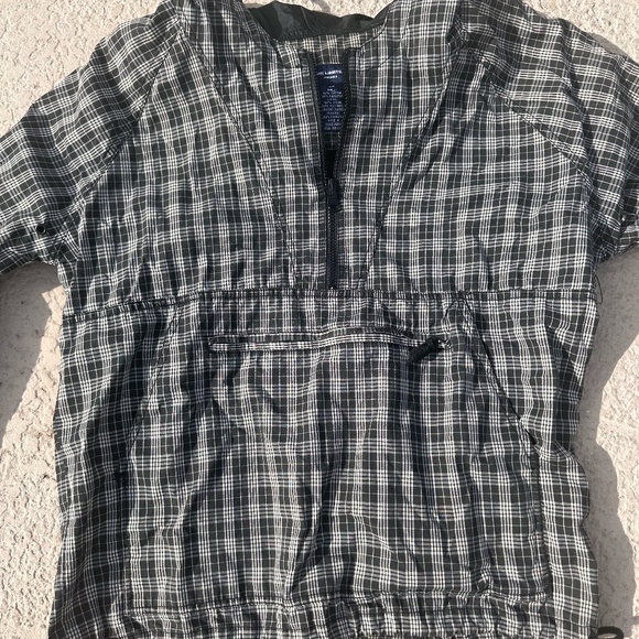 Plaid Jacket with hood and pockets - Picture 3 of 9